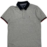 Tommy Hilfiger Polo Shirt - Medium Gray Cotton