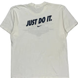 Basketball Camp Nike Graphic T-Shirt - Large White Cotton