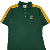 Green Bay Packers Nfl Polo Shirt - Large Green Cotton
