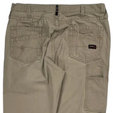 Unbranded Cargo Trousers - 36W 34L Beige Cotton