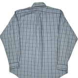 Blake Ralph Lauren Checked Shirt - Large Blue Cotton