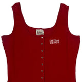 Office Depot Chase Authentics Graphic Tank Top - XL Red Cotton