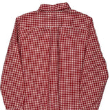 Age 10-12 Ralph Lauren Checked Shirt - Medium Red Cotton