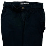Carhartt Carpenter Trousers - 32W 30L Black Cotton