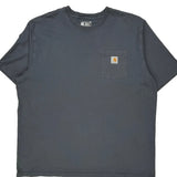 Carhartt T-Shirt - 2XL Gray Cotton