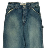 Arizona Jeans Carpenter Jeans - 28W 29L Blue Cotton