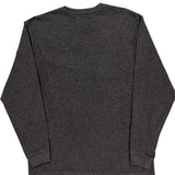 Carhartt Long Sleeve T-Shirt - Large Grey Cotton