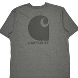 Carhartt T-Shirt - 2XL Gray Cotton