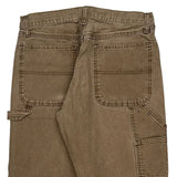 Unbranded Carpenter Trousers - 32W 30L Brown Cotton