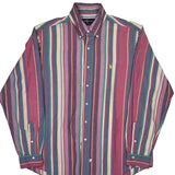 Ralph Lauren Striped Shirt - XL Multicoloured Cotton