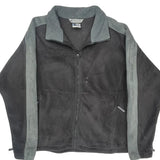 Columbia Fleece Jacket - XL Gray Polyester