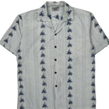 Pacific Legend Hawaiian Shirt - Large White Cotton