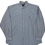 Ralph Lauren Shirt - Large Blue Cotton