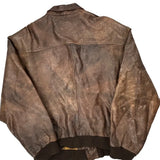 Leather Wear Leather Jacket - XL Brown Leather