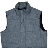 Tommy Hilfiger Gilet - Medium Blue Polyester