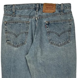 550 Levis Jeans - 36W 30L Light Wash Cotton
