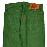 501 Levis Jeans - 31W 31L Green Cotton