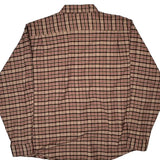 Wrangler Checked Flannel Shirt - 2XL Red Cotton