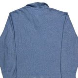Polo By Ralph Lauren 1/4 Zip - Large Blue Cotton