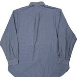 Ralph Lauren Checked Shirt - XL Blue Cotton