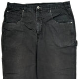 Wrangler Carpenter Pants - 38W 31L Black Cotton