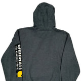 Carhartt Spellout Hoodie - Large Gray Cotton