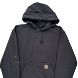 Carhartt Hoodie - Medium Black Cotton