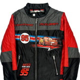 Age 5-6 Lightning Mcqueen Disney Cartoon Jacket - XS Black Polyester