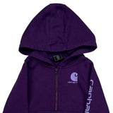 Age 3 Carhartt Hoodie - XS Purple Cotton