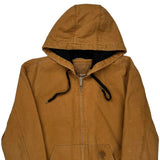 Skechers Jacket - Small Brown Cotton