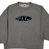 Nike Oversized Sweatshirt - XL Gray Cotton