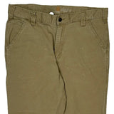 Carhartt Carpenter Pants - 34W 28L Khaki Cotton