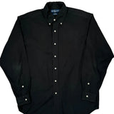 Blake Ralph Lauren Shirt - Medium Black Cotton