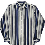 Polo By Ralph Lauren Striped Shirt - 2XL Blue Cotton