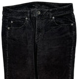Calvin Klein Jeans Cord Trousers - 31″ Waist Black Cotton