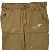 Carhartt Carpenter Trousers - 33W 31L Brown Cotton
