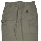 Carhartt Carpenter Pants - 34W 34L Gray Cotton