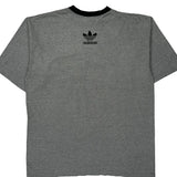 Adidas T-Shirt - XL Grey Cotton