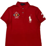 Yacht Club Big Pony Polo By Ralph Lauren Polo Shirt - Large Red Cotton