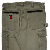 Wrangler Cargo Pants - 34W 34L Gray Cotton