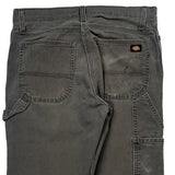 Dickies Carpenter Pants - 31W 31L Gray Cotton Blend