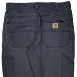 Carhartt Cargo Pants - 32W 28L Gray Cotton