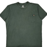 Dickies T-Shirt - 2XL Green Cotton