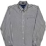 Tommy Hilfiger Checked Shirt - Medium Blue Cotton