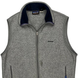 Patagonia Vest - Large Gray Polyester