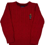 Age 4 Polo By Ralph Lauren Sweater - XS Red Cotton
