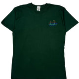 Blank Fruit Of The Loom Single Stitch T-Shirt - XL Green Cotton