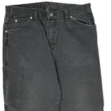 Relaxed Fit Dickies Carpenter Jeans - 34W 31L Grey Cotton