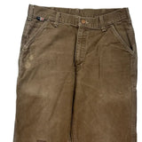 Carhartt Carpenter Trousers - 31W 32L Brown Cotton
