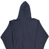 Reverse Weave Champion College Hoodie - Large Navy Cotton